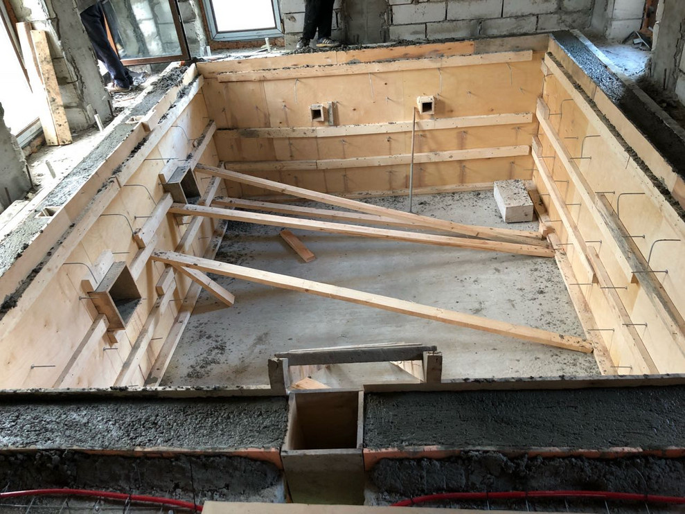 Строительство скиммерного бассейна