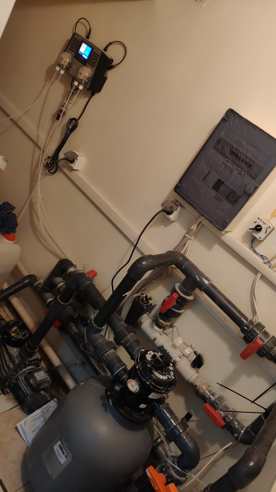 Бассейн "до" и "после"