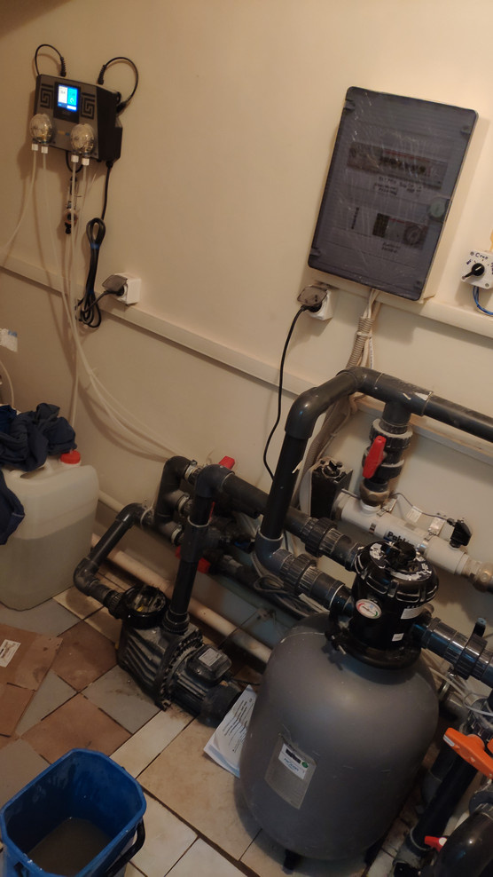 Бассейн "до" и "после"