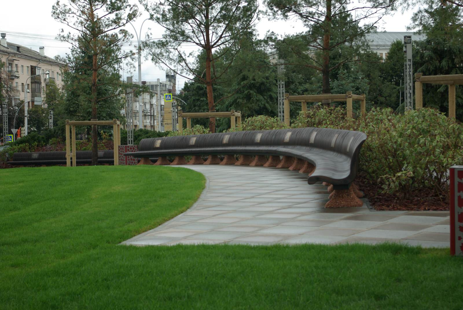 Благоустройство Парка Ангелов (г. Кемерово)