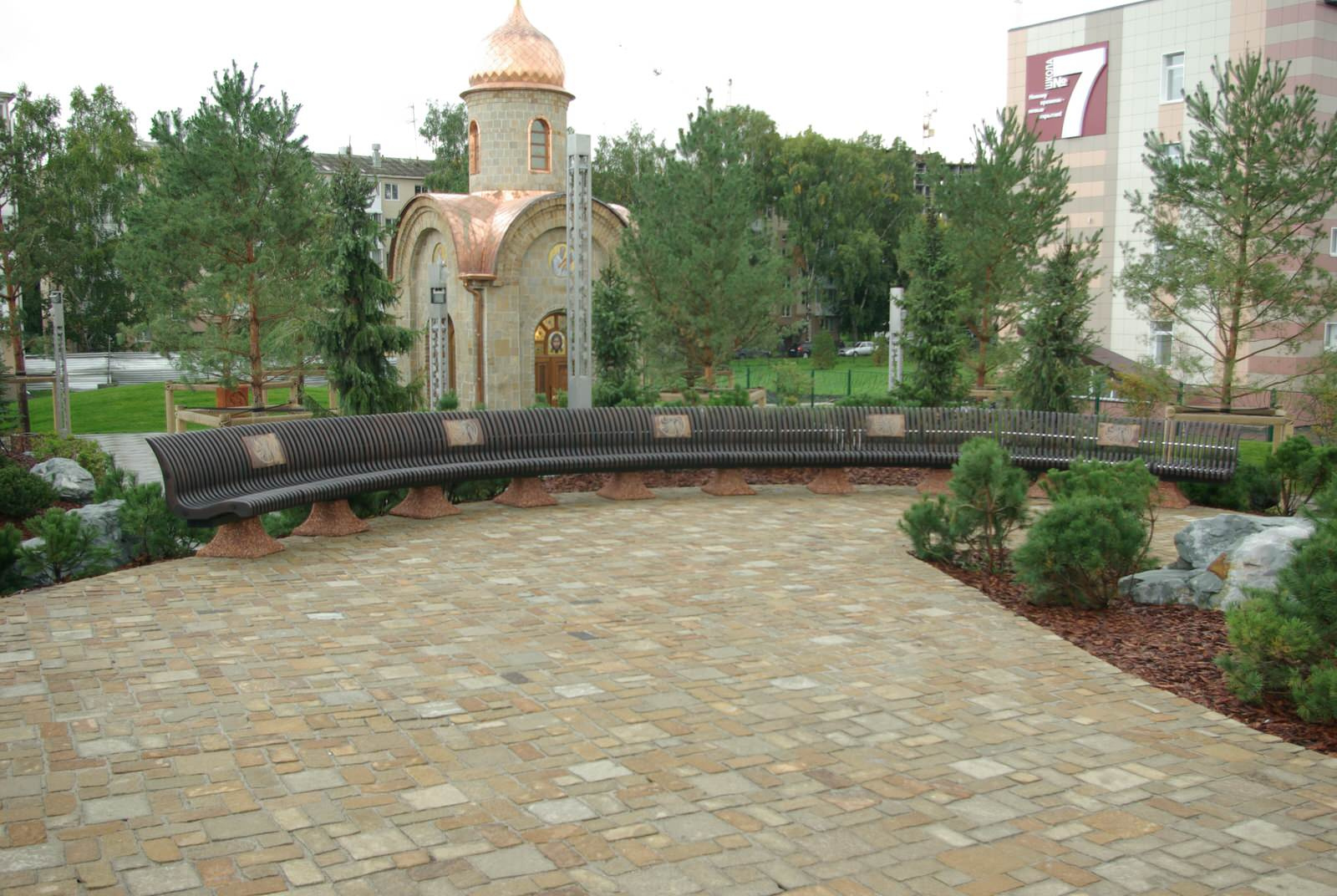 Благоустройство Парка Ангелов (г. Кемерово)