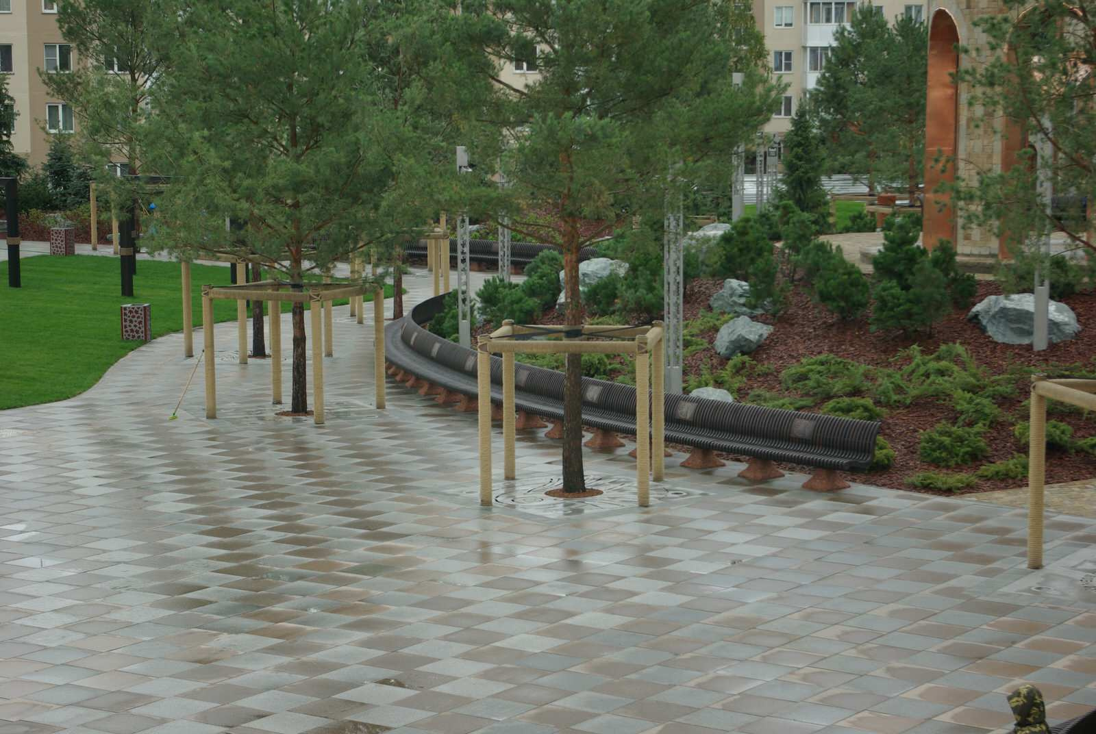 Благоустройство Парка Ангелов (г. Кемерово)