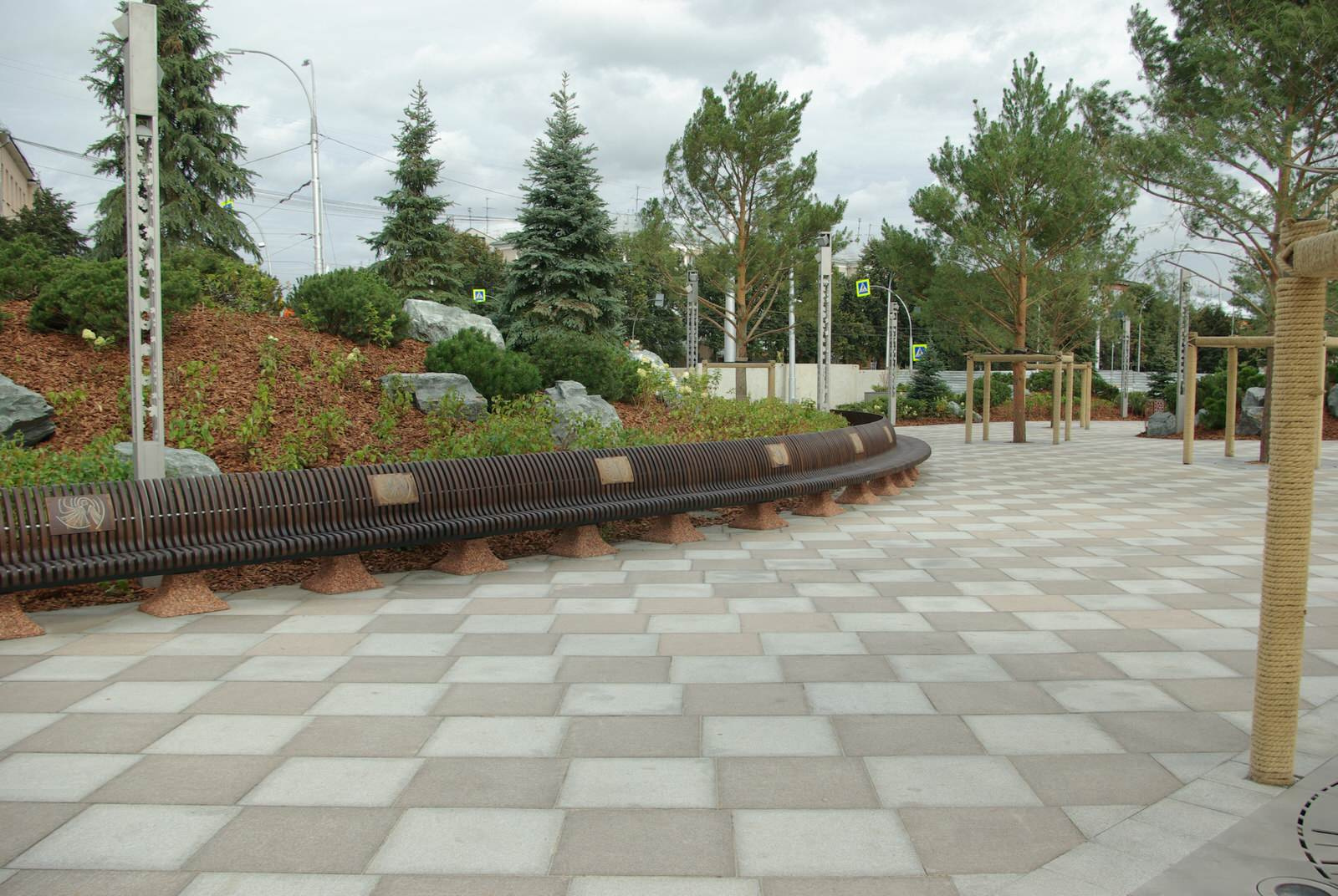 Благоустройство Парка Ангелов (г. Кемерово)