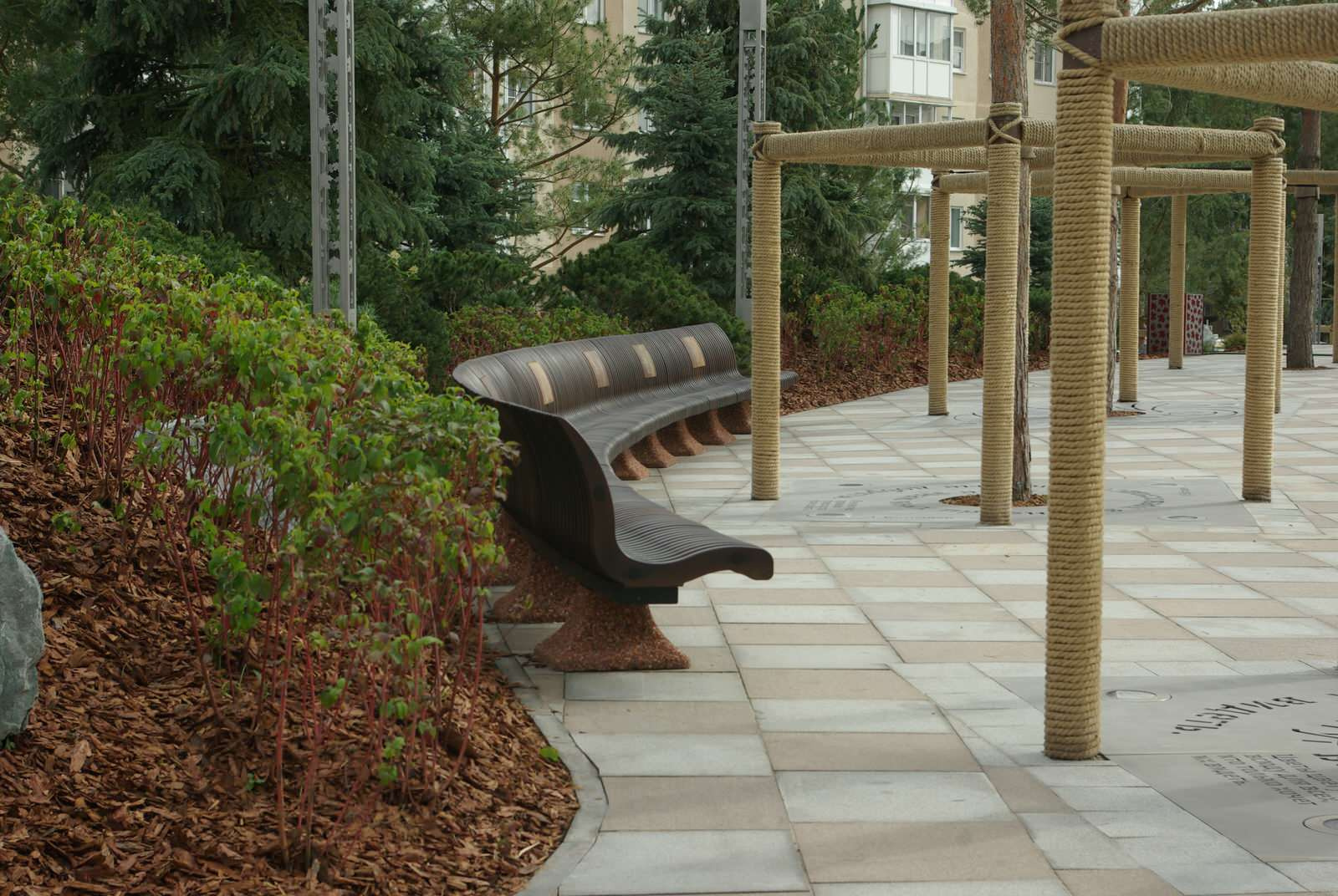 Благоустройство Парка Ангелов (г. Кемерово)