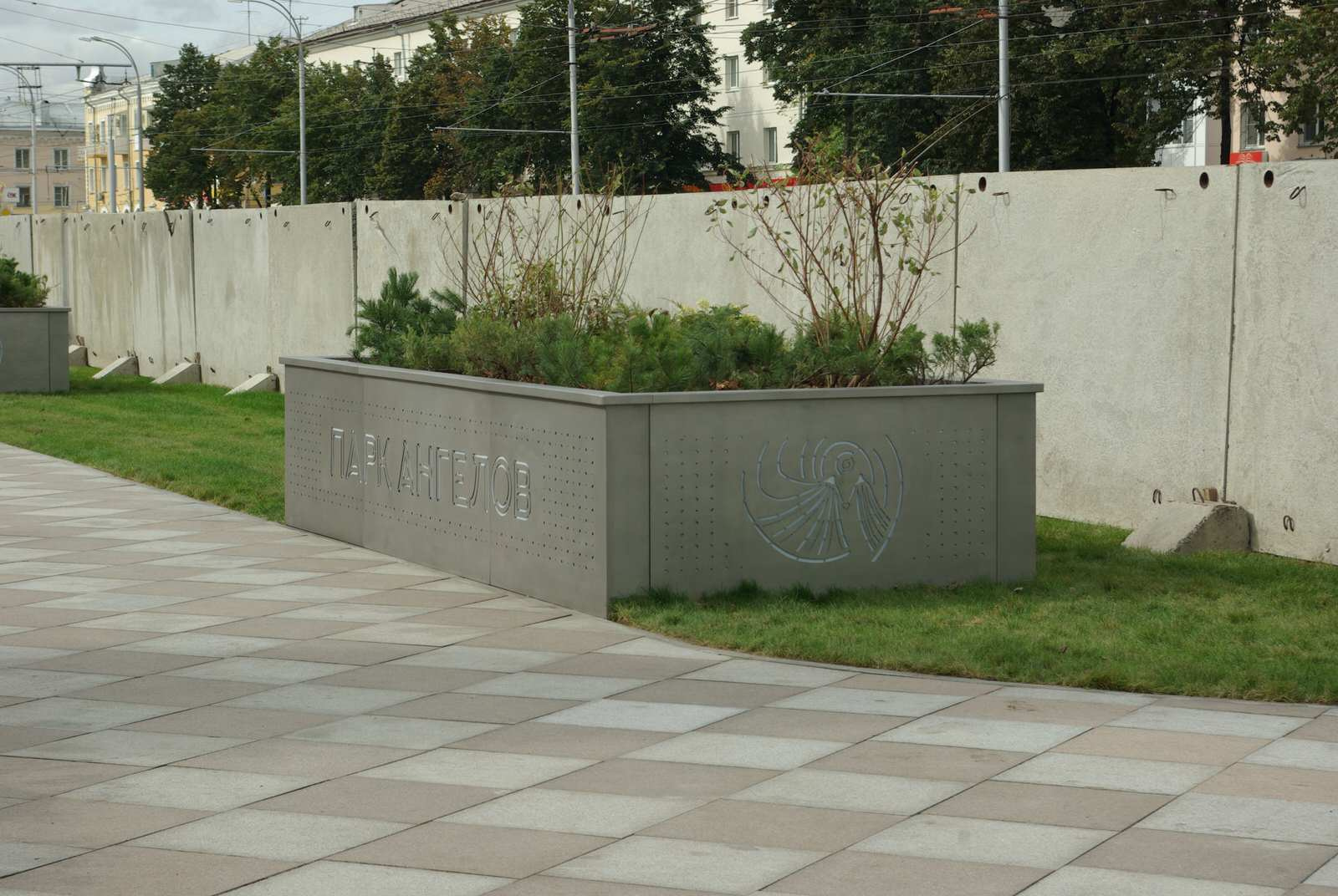 Благоустройство Парка Ангелов (г. Кемерово)