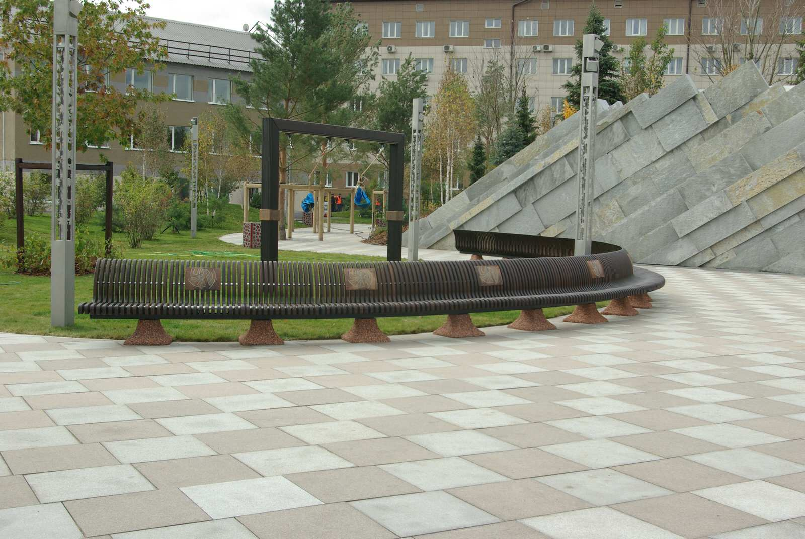 Благоустройство Парка Ангелов (г. Кемерово)