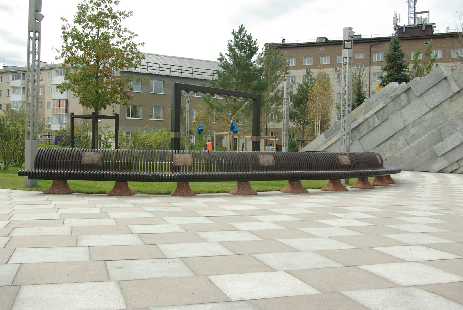 Благоустройство Парка Ангелов (г. Кемерово)