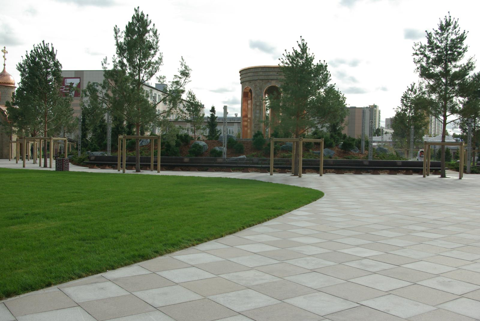 Благоустройство Парка Ангелов (г. Кемерово)