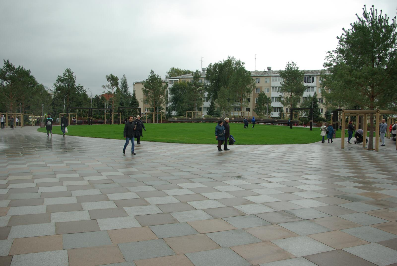 Благоустройство Парка Ангелов (г. Кемерово)