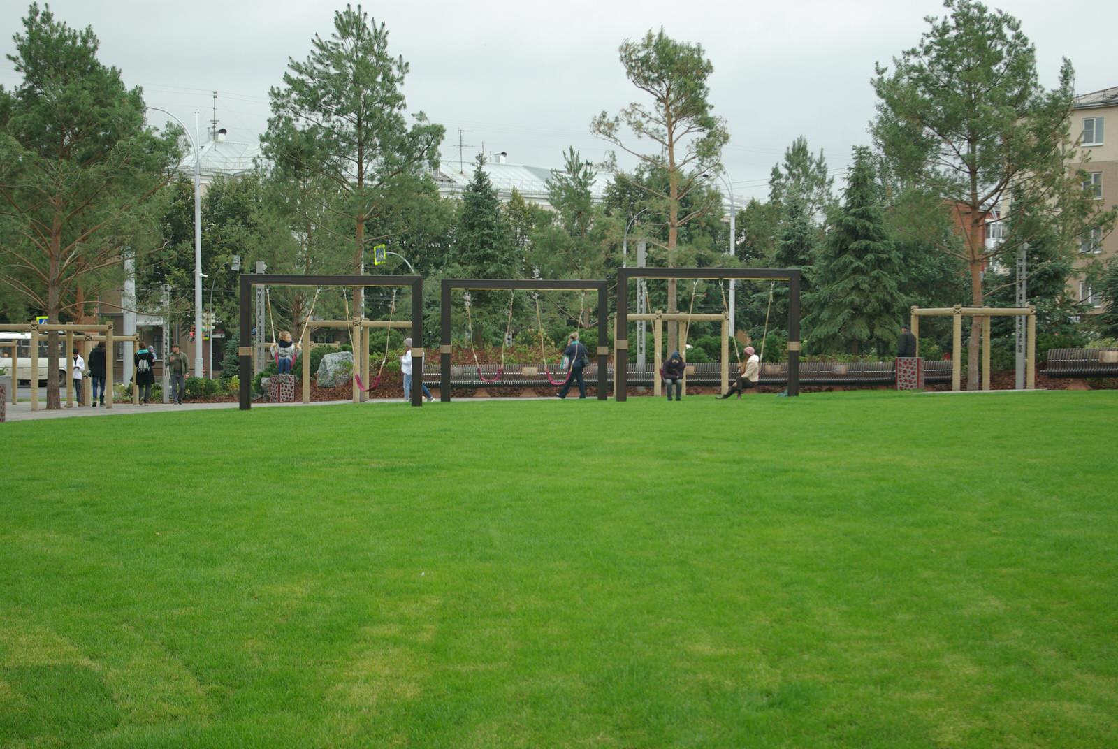 Благоустройство Парка Ангелов (г. Кемерово)