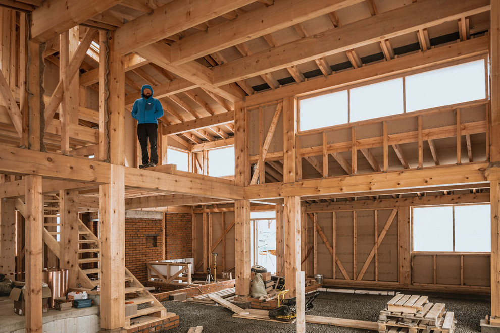 Мечек, дом с элементами Timber Frame