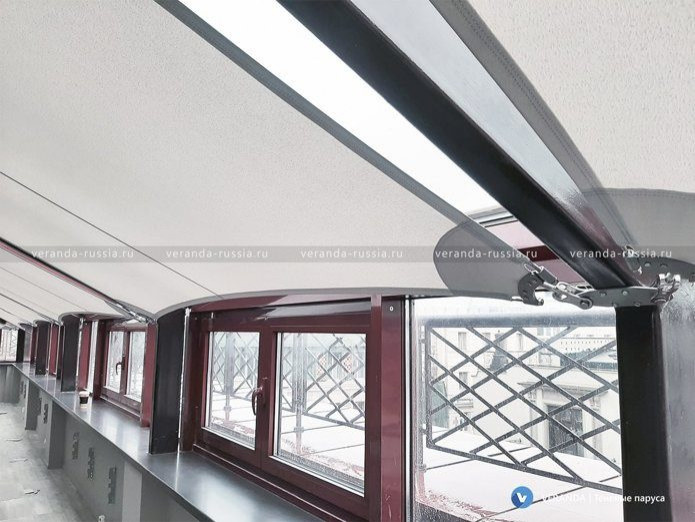 Солнцезащитная система для зимнего сада в Москве