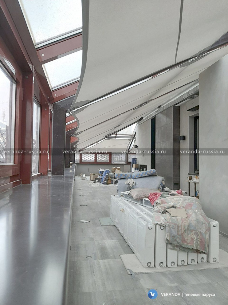 Солнцезащитная система для зимнего сада в Москве