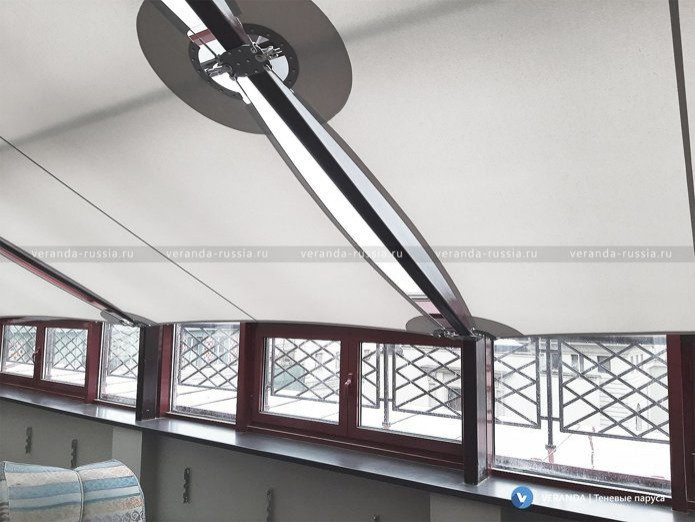 Солнцезащитная система для зимнего сада в Москве