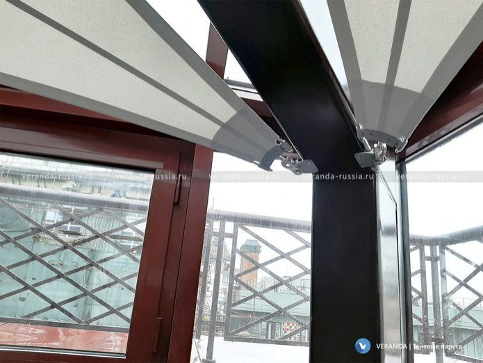 Солнцезащитная система для зимнего сада в Москве