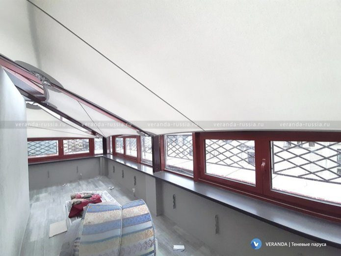 Солнцезащитная система для зимнего сада в Москве