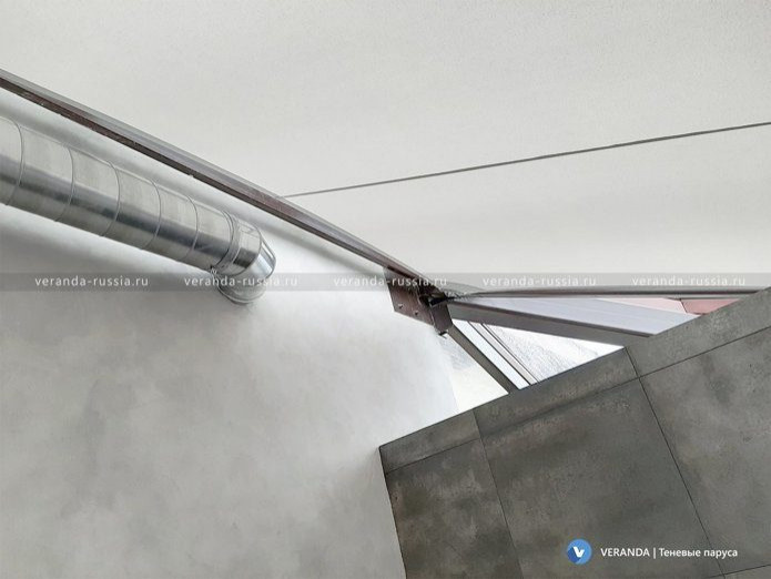 Солнцезащитная система для зимнего сада в Москве