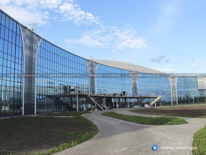 Дизайн потолка: необычная декоративная конструкция из натяжных парусов