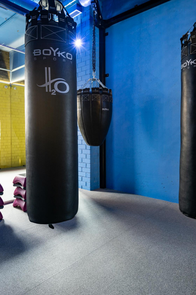 Дизайн интерьера фитнес центра.