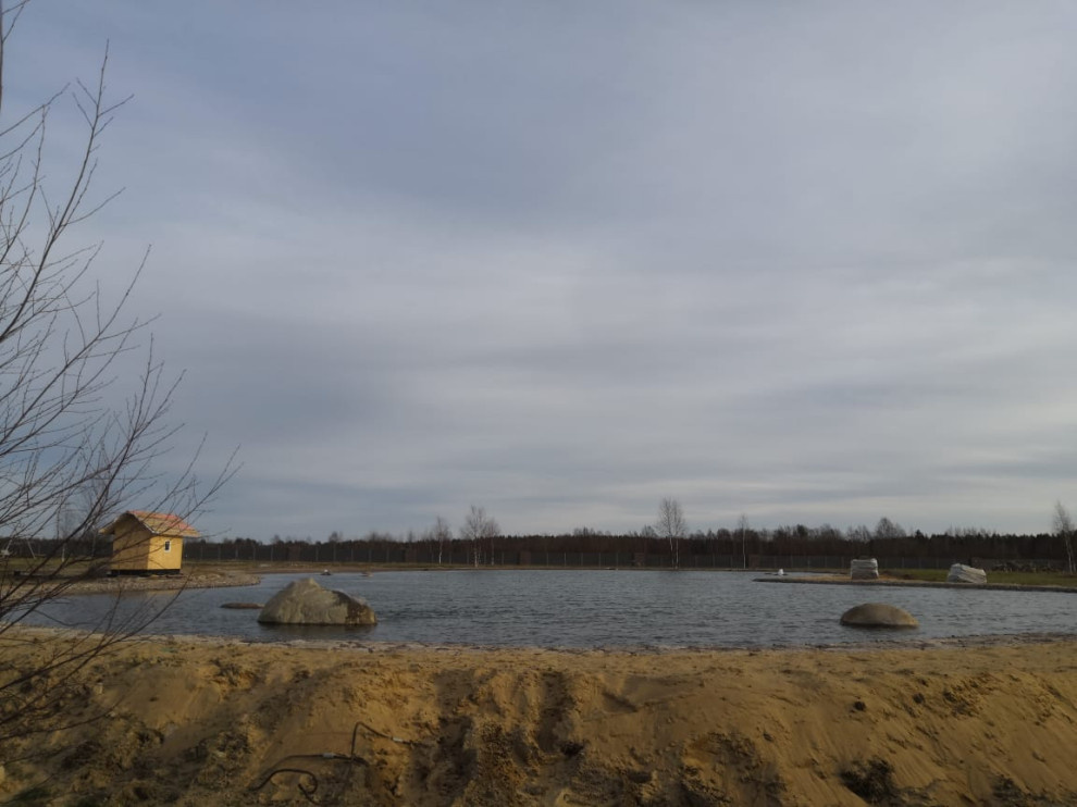 Декоративный водоём в п. Репино (Лен. обл.)