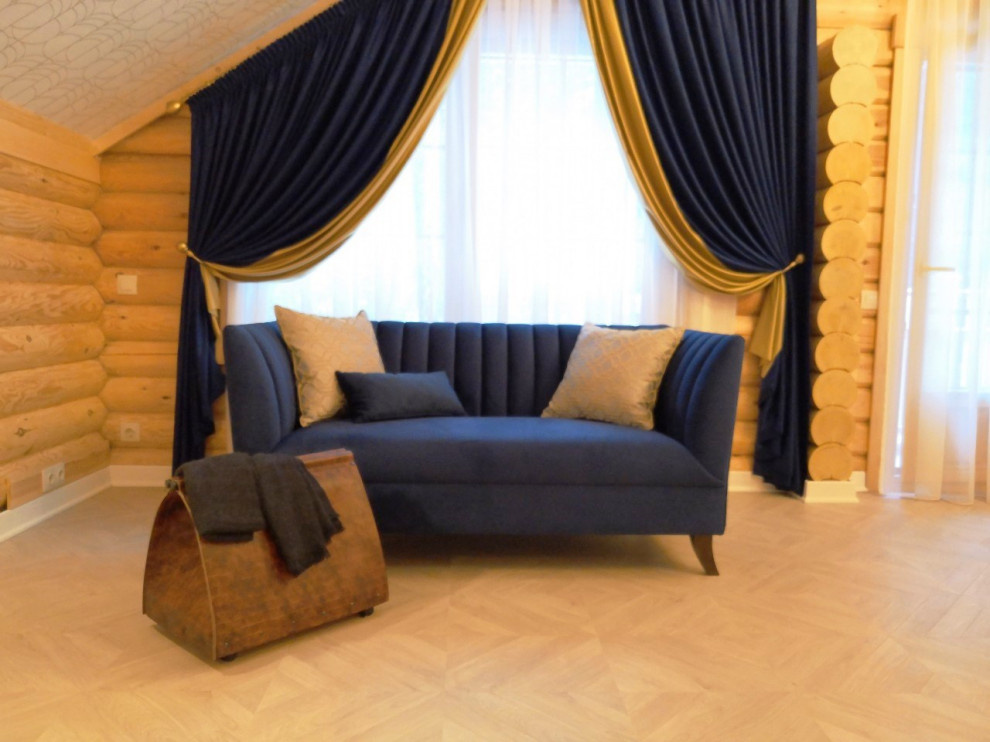 Деревянный дом в современном стиле