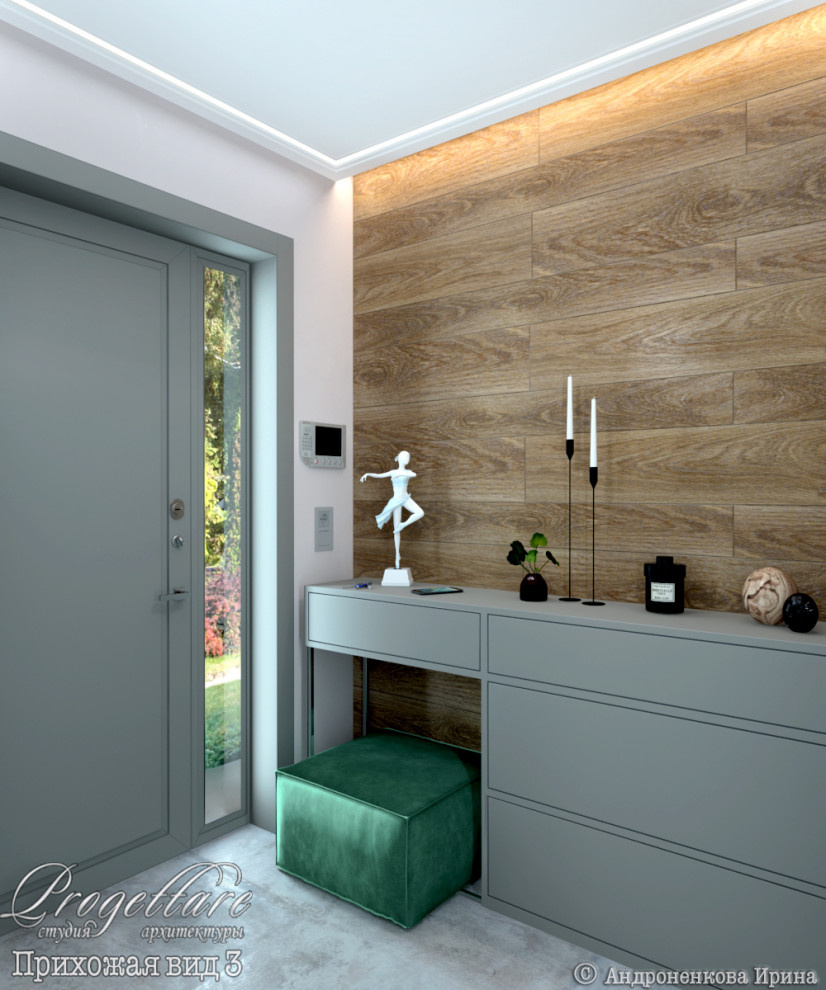 Дизайн интерьера загородного дома в  Репино