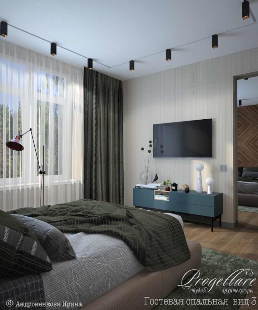 Дизайн интерьера загородного дома в  Репино