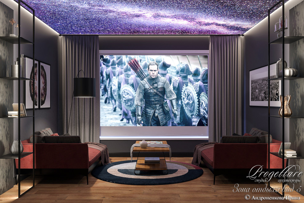 Дизайн интерьера загородного дома в  Репино