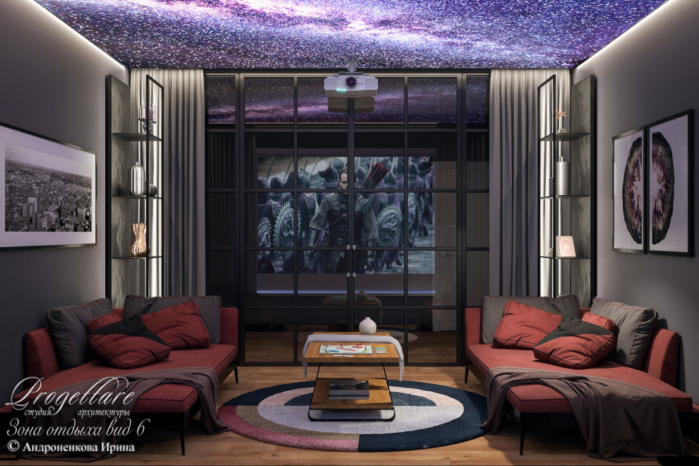 Дизайн интерьера загородного дома в  Репино