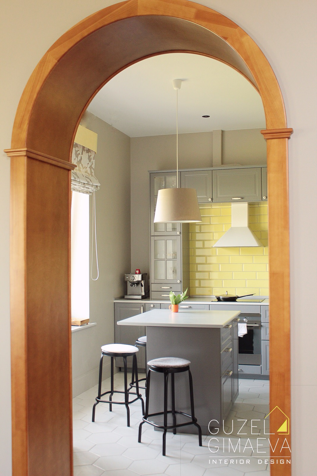 Обложка проекта: Кухня с островом. Дом для души