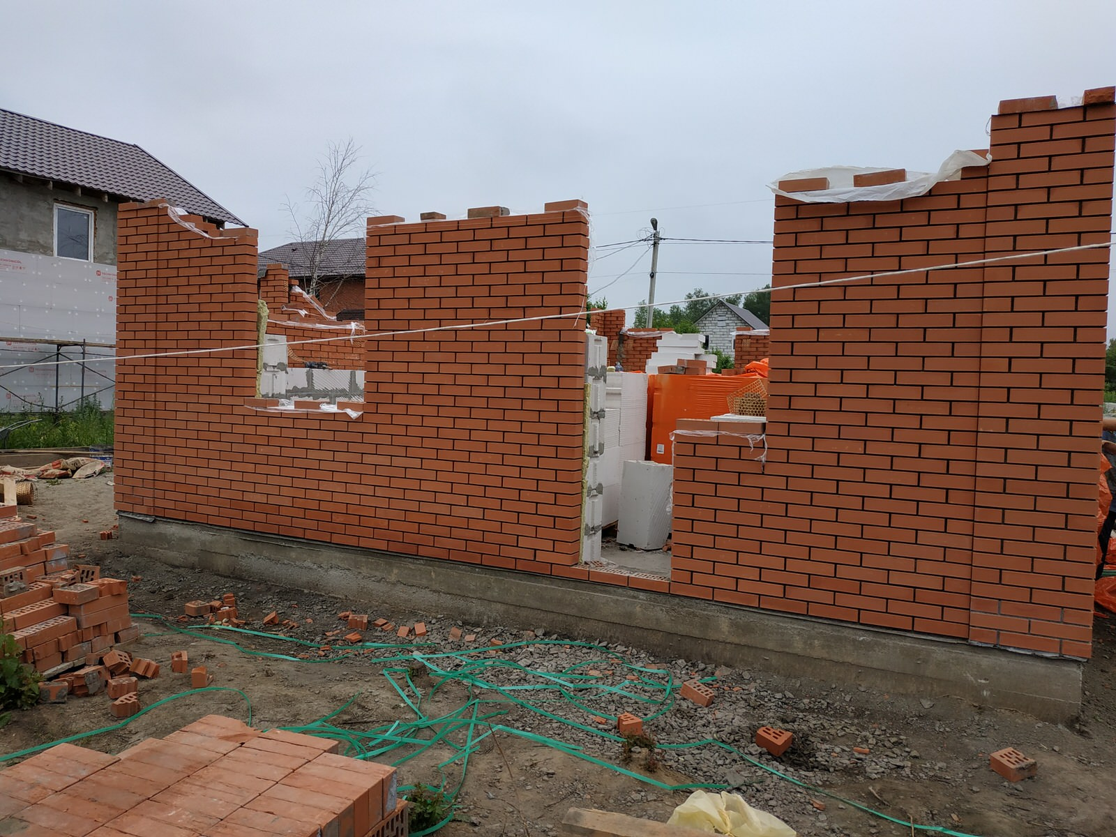 Строительство жилого дома в г. Новосибирск