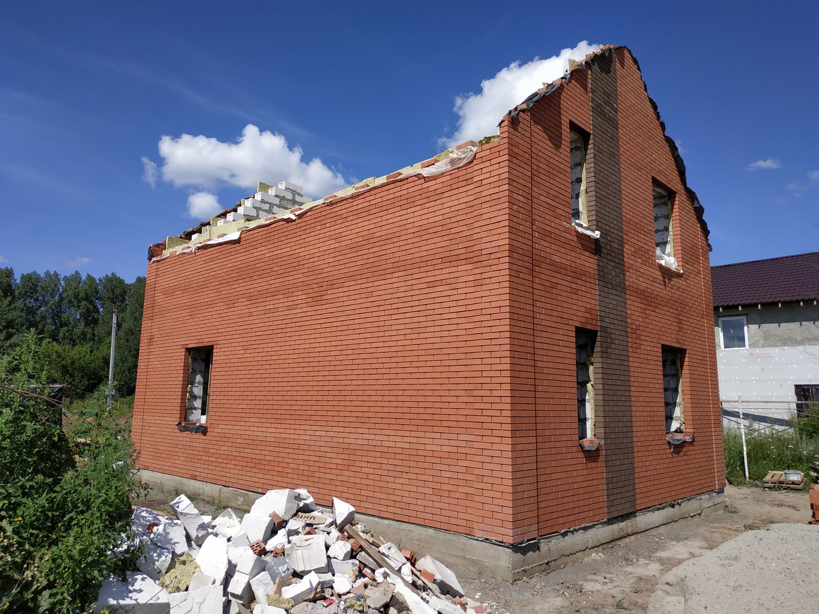 Строительство жилого дома в г. Новосибирск