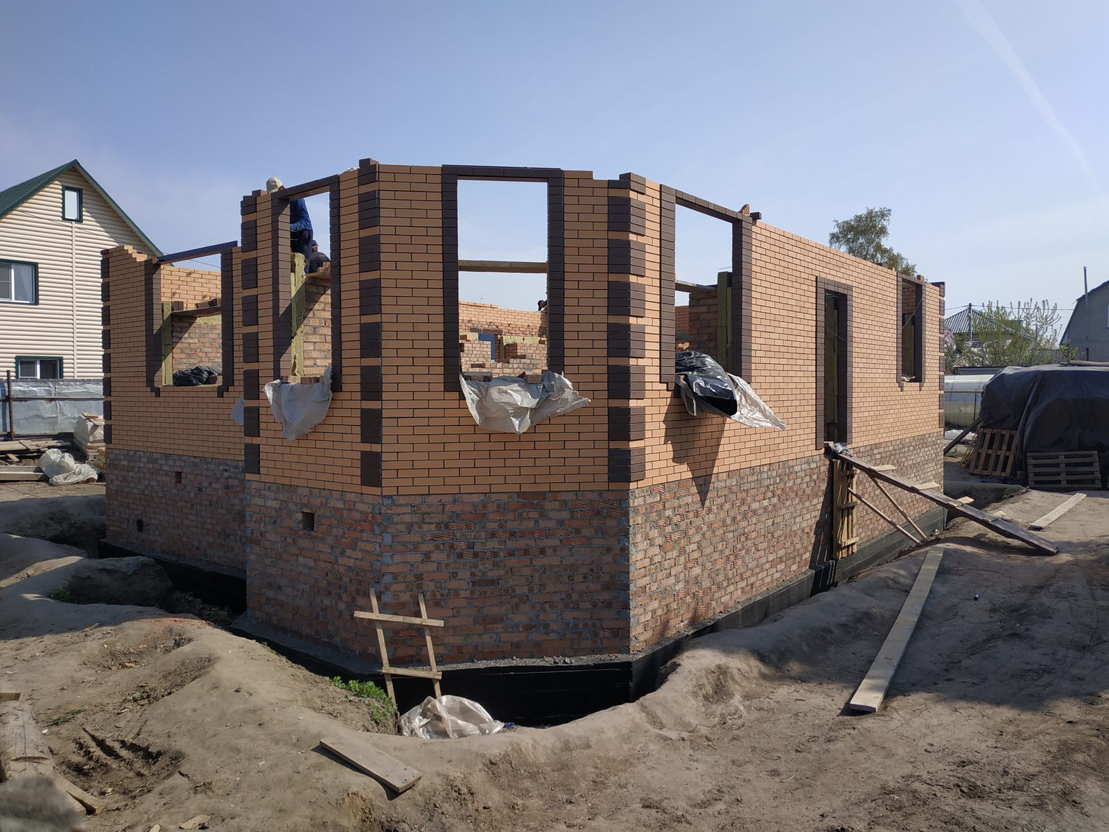 Строительство жилого дома в г. Новосибирск