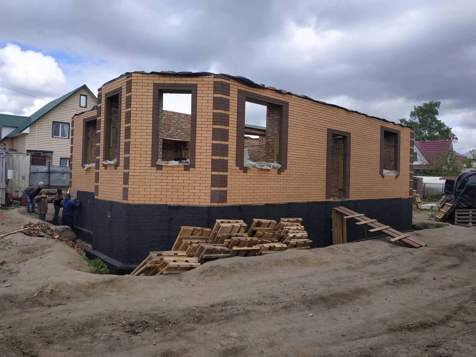 Строительство жилого дома в г. Новосибирск