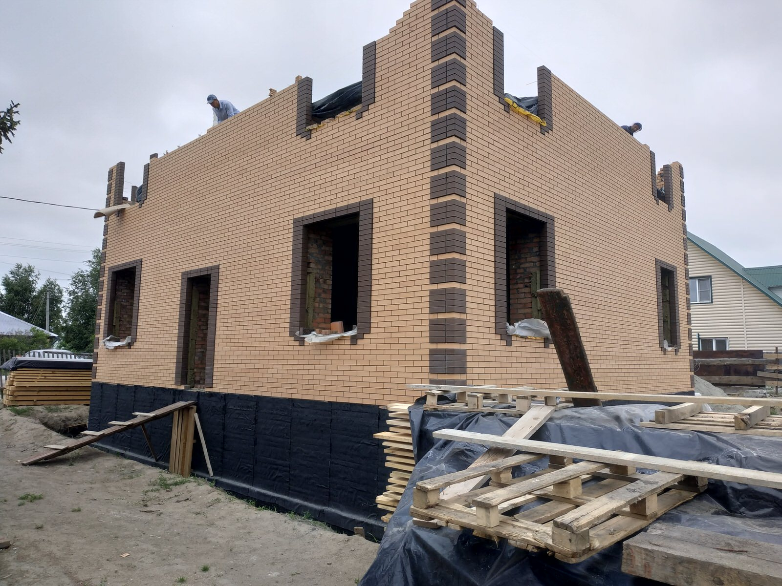 Строительство жилого дома в г. Новосибирск