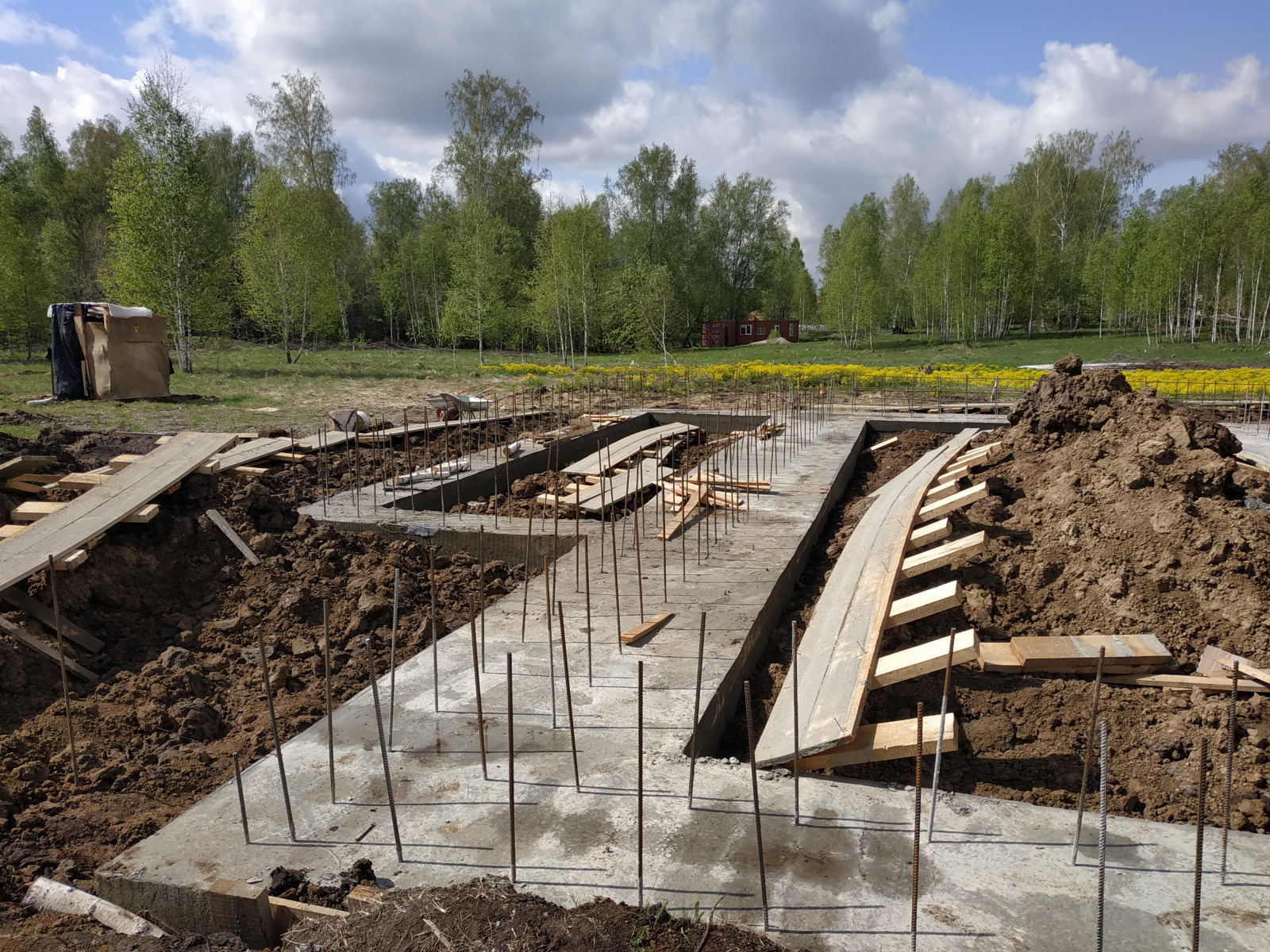 Строительство жилого дома в г. Новосибирск п. Близкий