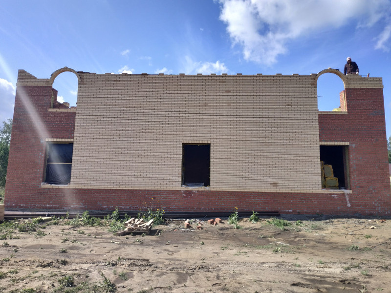 Строительство жилого дома в г. Новосибирск п. Близкий