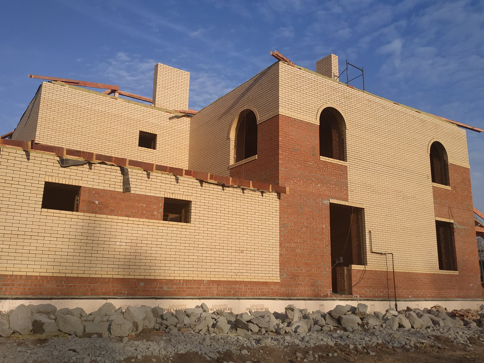 Строительство жилого дома в г. Новосибирск п. Близкий