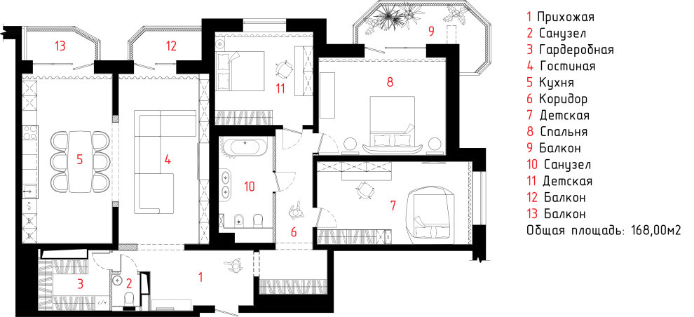 планировка квартиры
