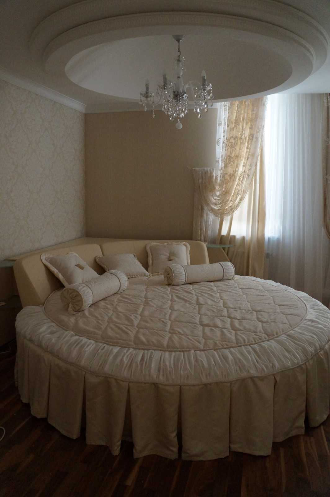 текстильное оформление спальни