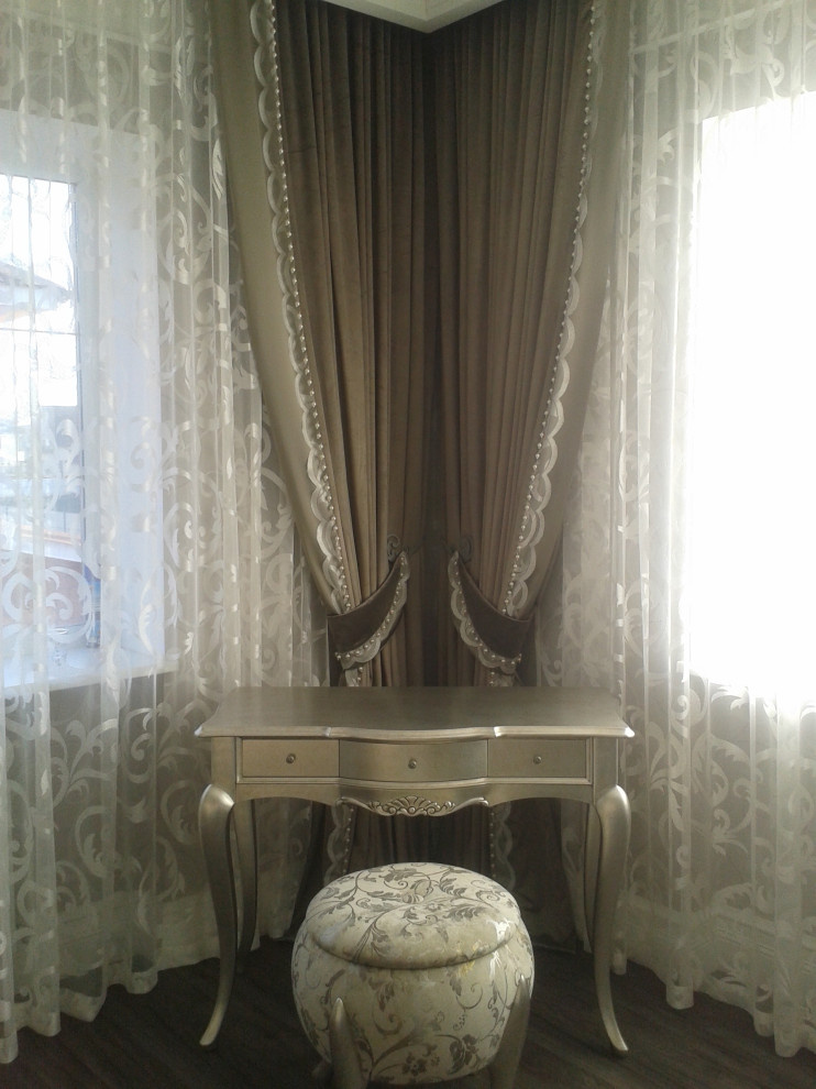 текстильное оформление спальни