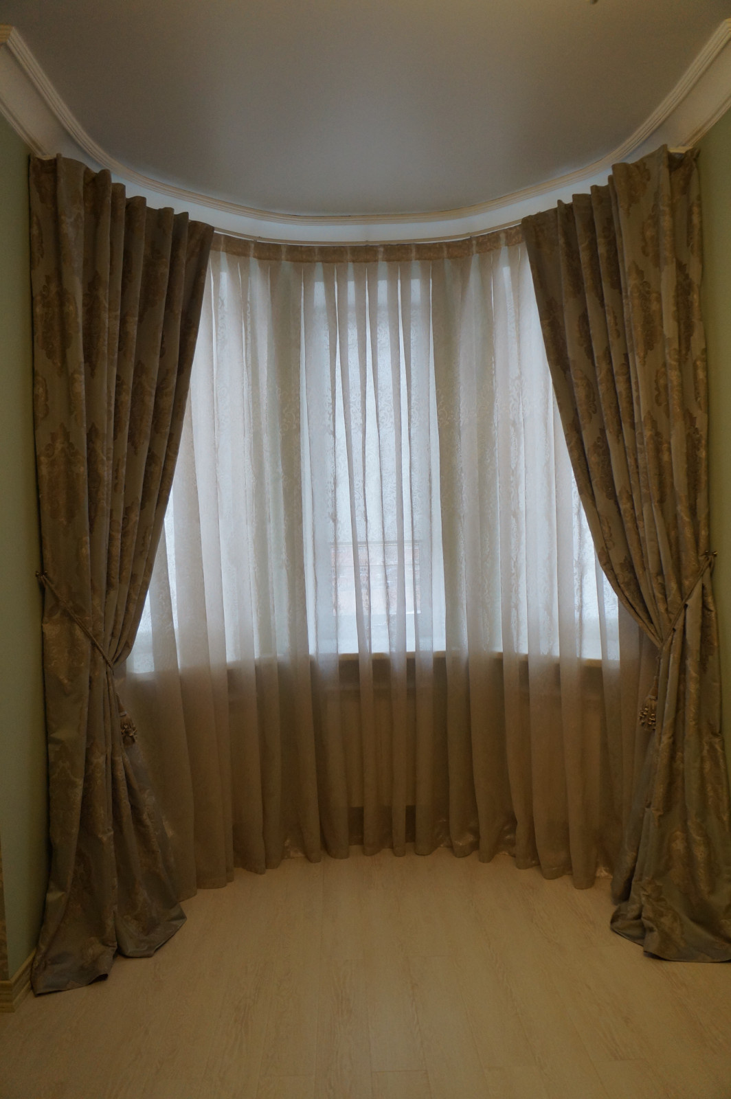 текстильное оформление спальни