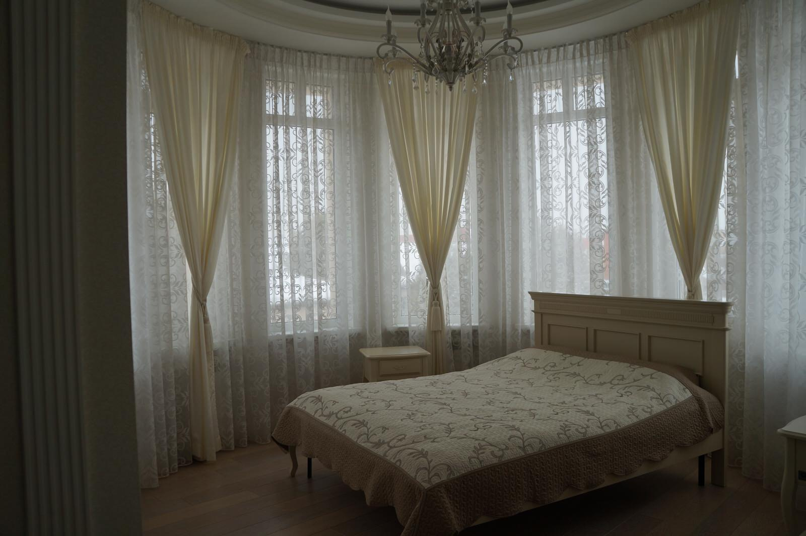 текстильное оформление спальни