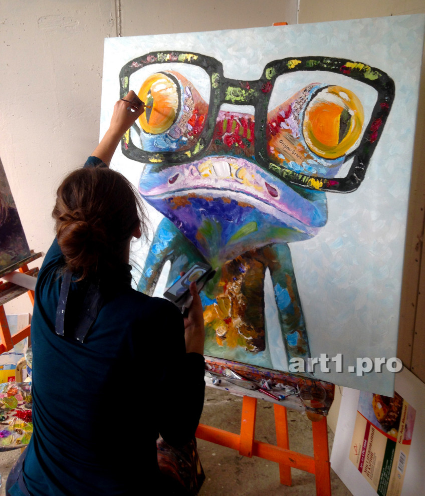 Картина маслом на стену Оригинальный подарок