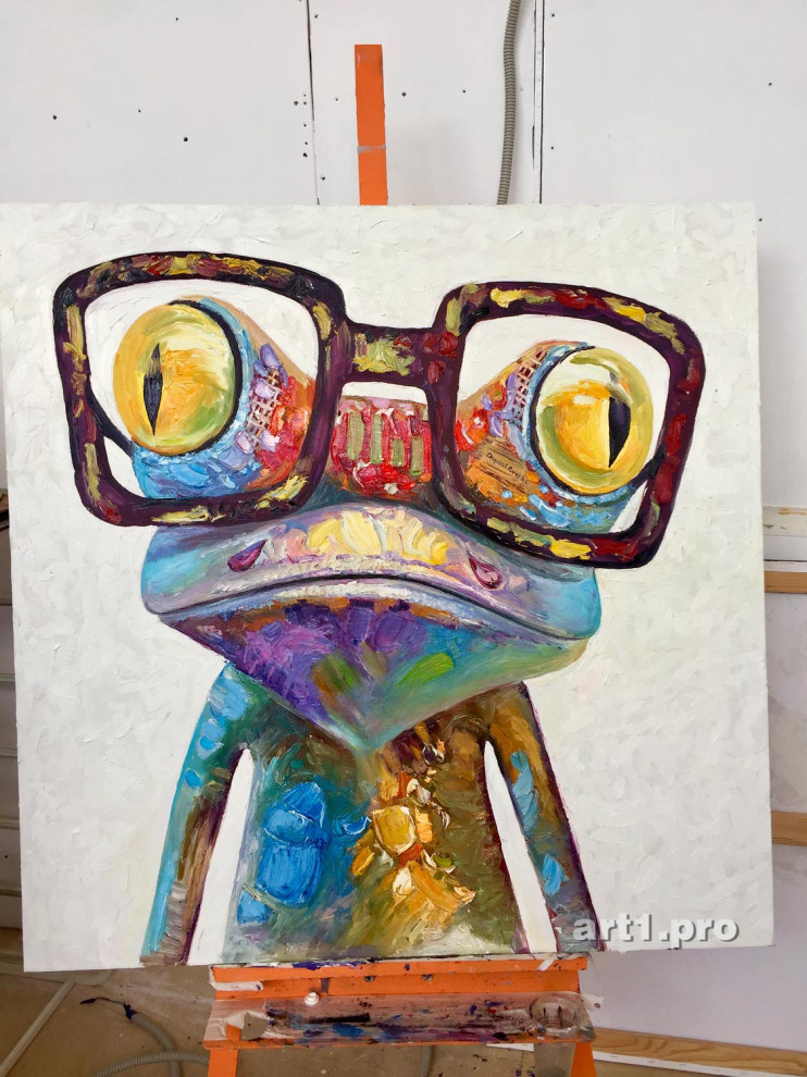 Обложка проекта: Картина маслом на стену Оригинальный подарок