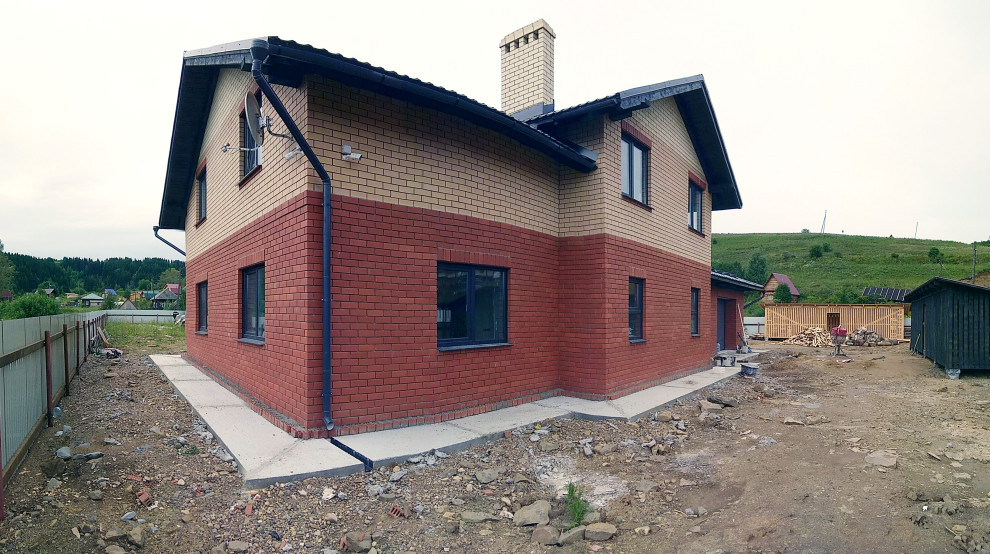 Проект дома с гаражом в Пермском крае, S=198,9 кв.м