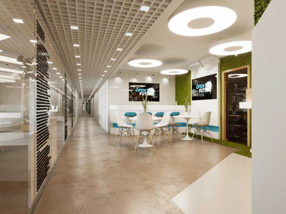 Дизайн офиса для компании Smurfit Kappa