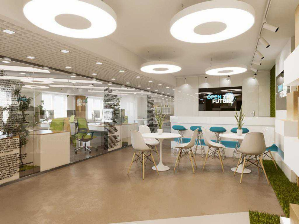 Дизайн офиса для компании Smurfit Kappa