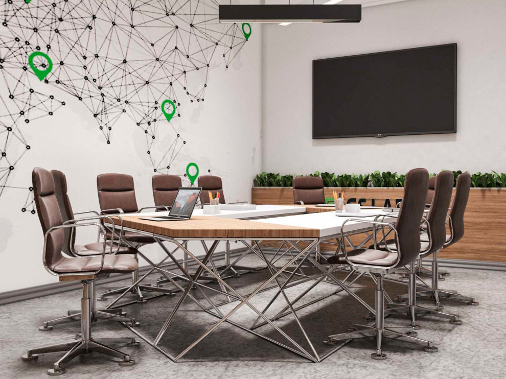 Дизайн офиса для IT-компании - 229 кв. метров