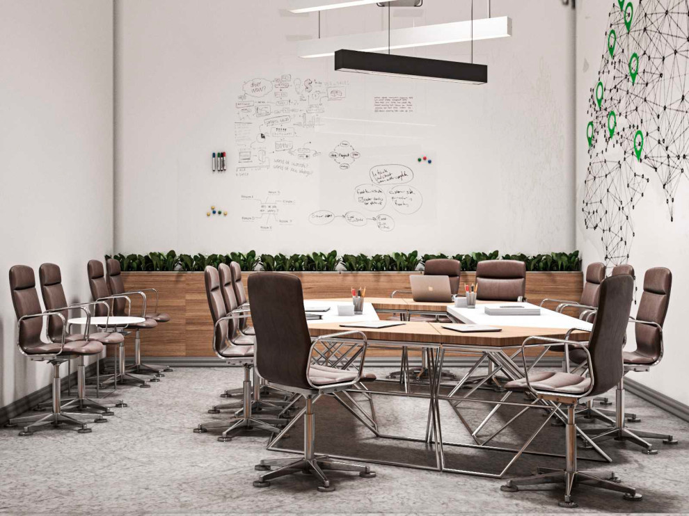 Дизайн офиса для IT-компании - 229 кв. метров